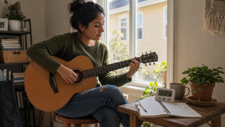 Music Practice Routine: A Realistic Template for Adult Learners
