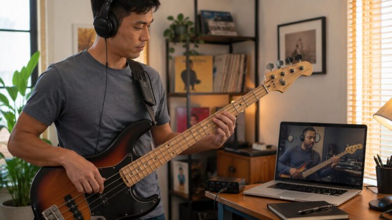 Online Bass Lessons: A Guide for New and Returning Players