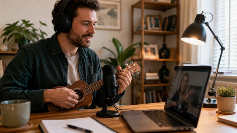 The Best Video Setup for Online Music Lessons