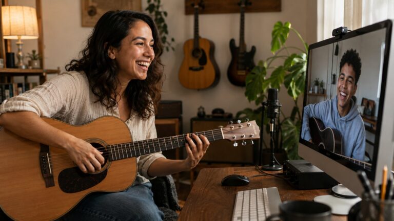 How to Build Engagement with Online Music Students