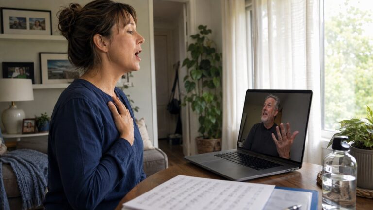 Online Singing Lessons for Adults: It’s Not Too Late to Start