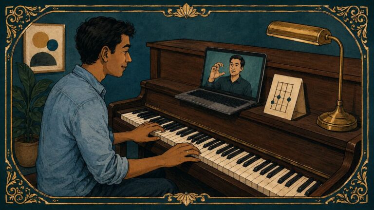 Beginner Piano Chords: The Six Shapes Every Song Uses
