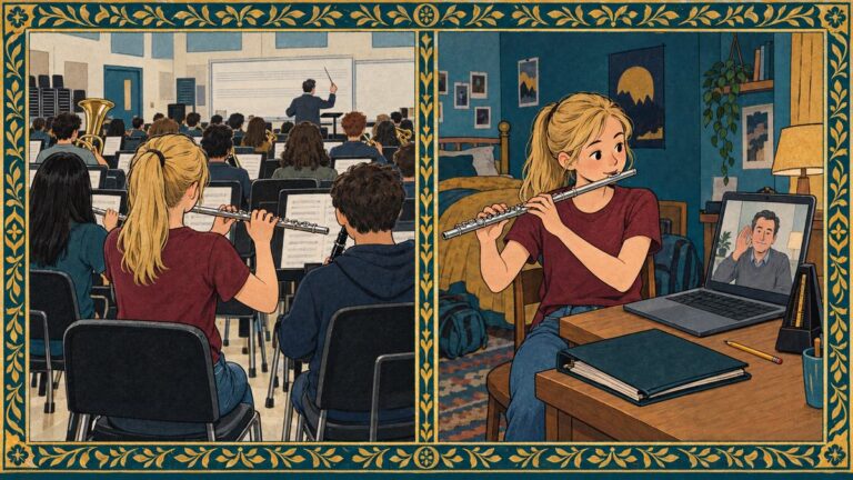 Does My Child Need Private Lessons Alongside School Band?