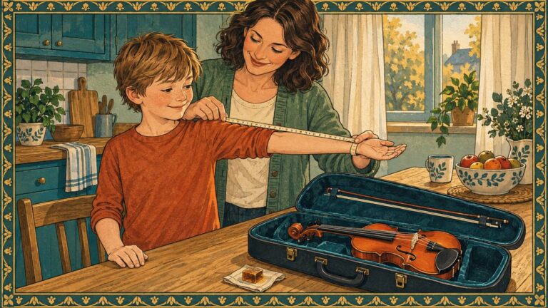 Renting or Buying a First Violin: Sizing and Playability