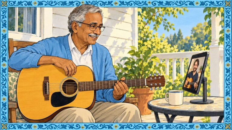 Online Guitar Lessons for Adults: It’s Never Too Late to Learn