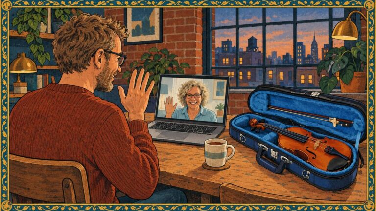 Online Violin Lessons for Adults: It’s Genuinely Not Too Late